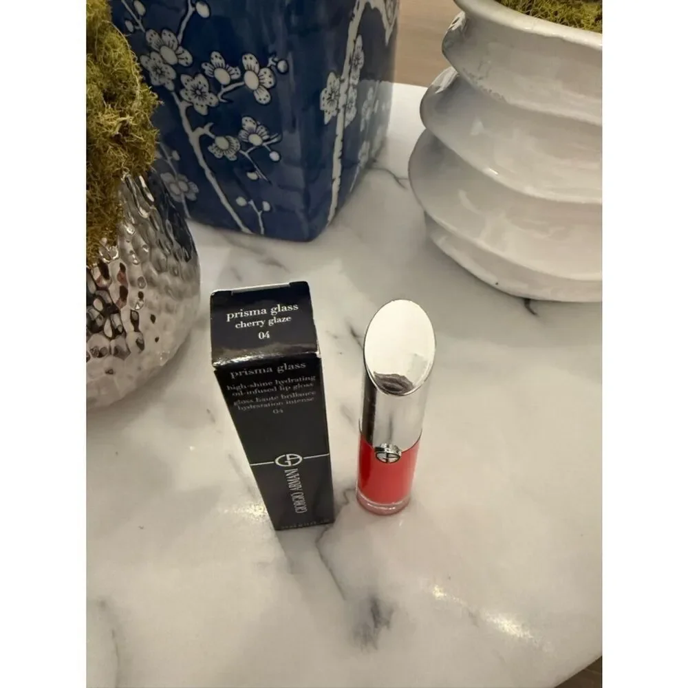 Armani Beauty Prisma Glass Hydrating Lip Gloss with Squalane